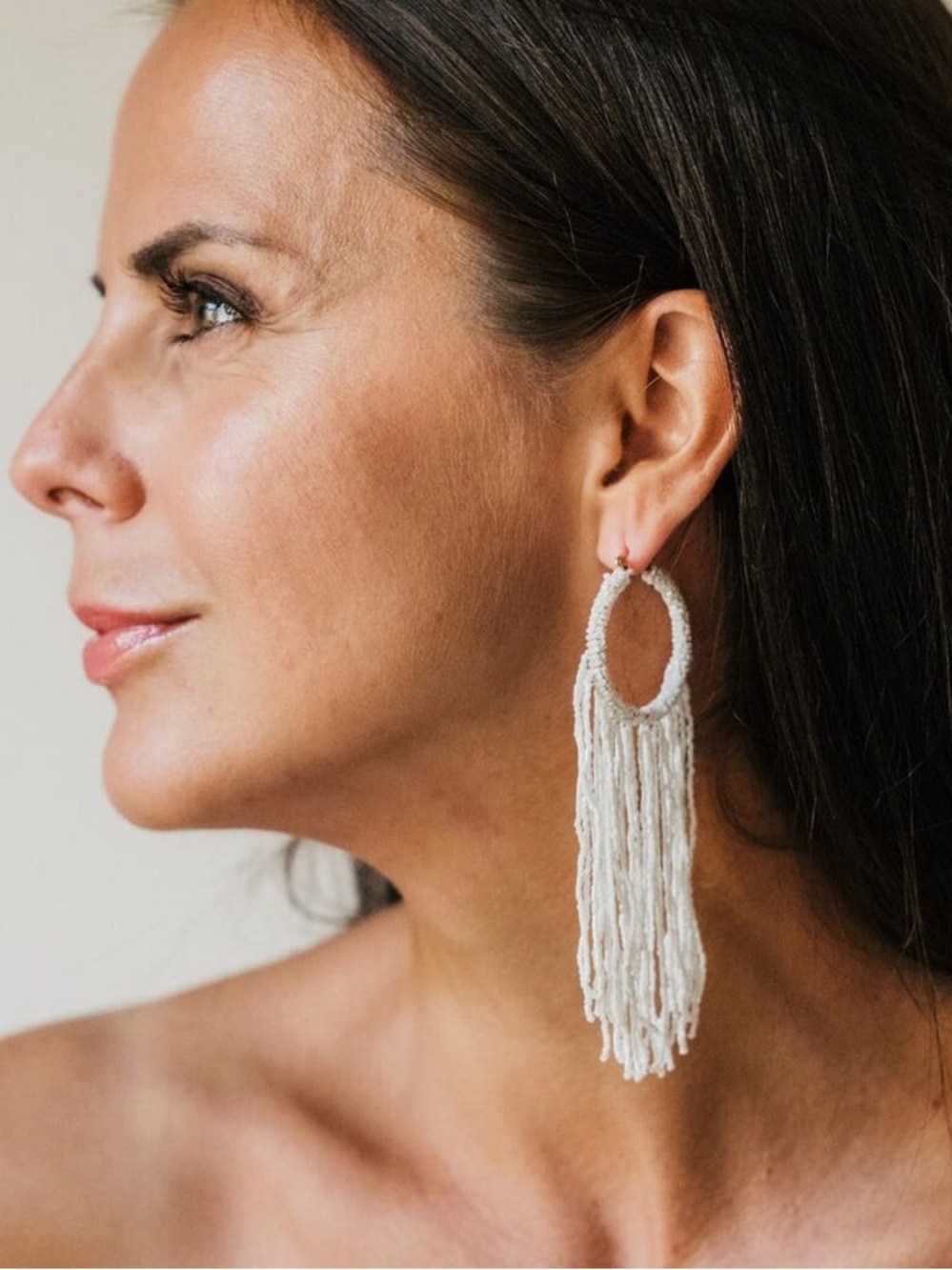 Excellent condition! Amanda Uprichard Ivana Hoop Earrings